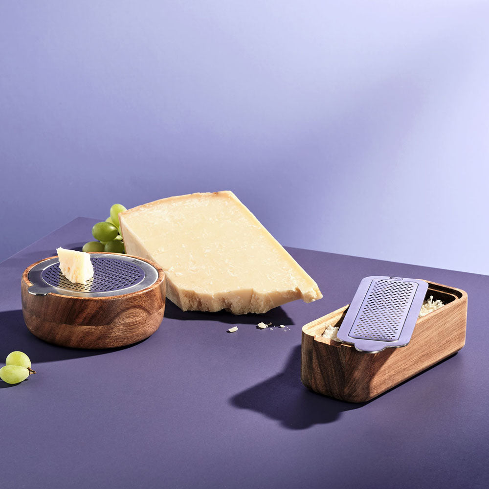 CutnServe Tisch-Feinreibe mit Auffangbehälter