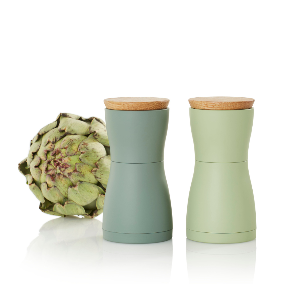 Twin Pfeffer- und Salzmühlen-Set