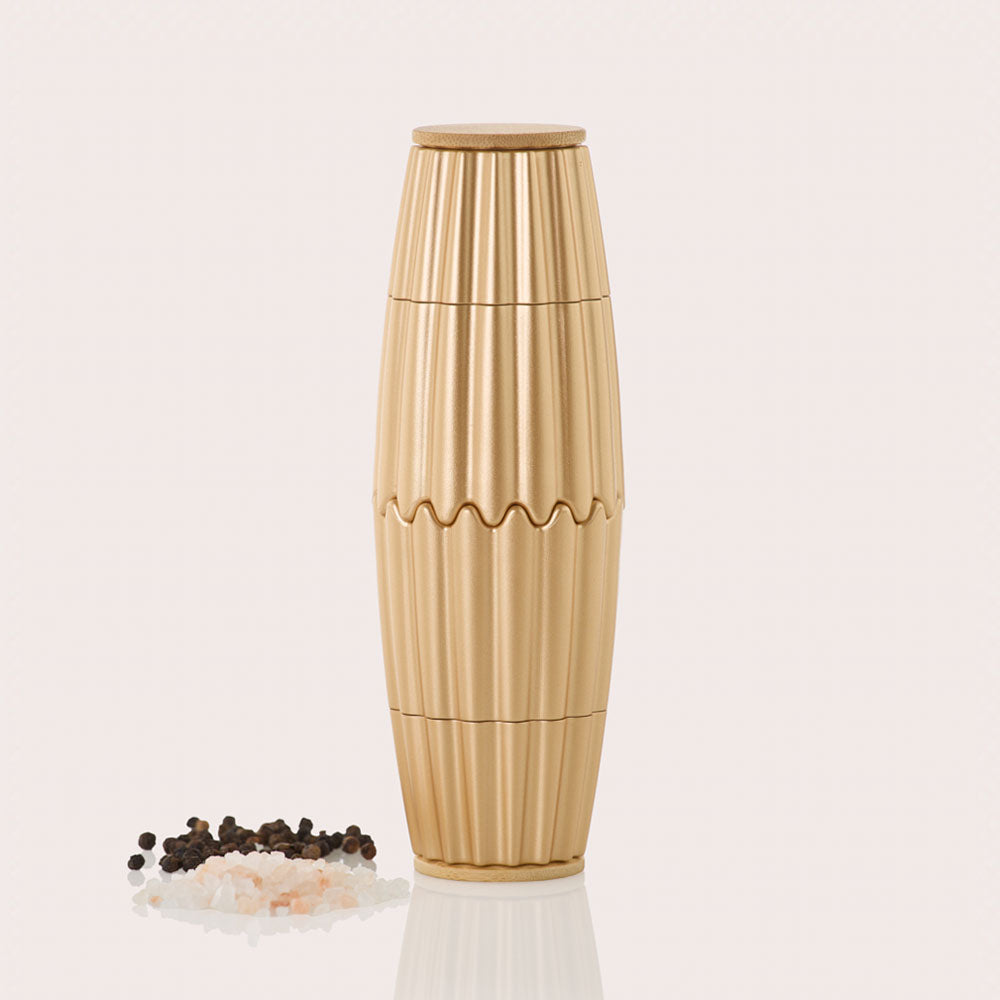 MagTwo magnetic salt and pepper double mill