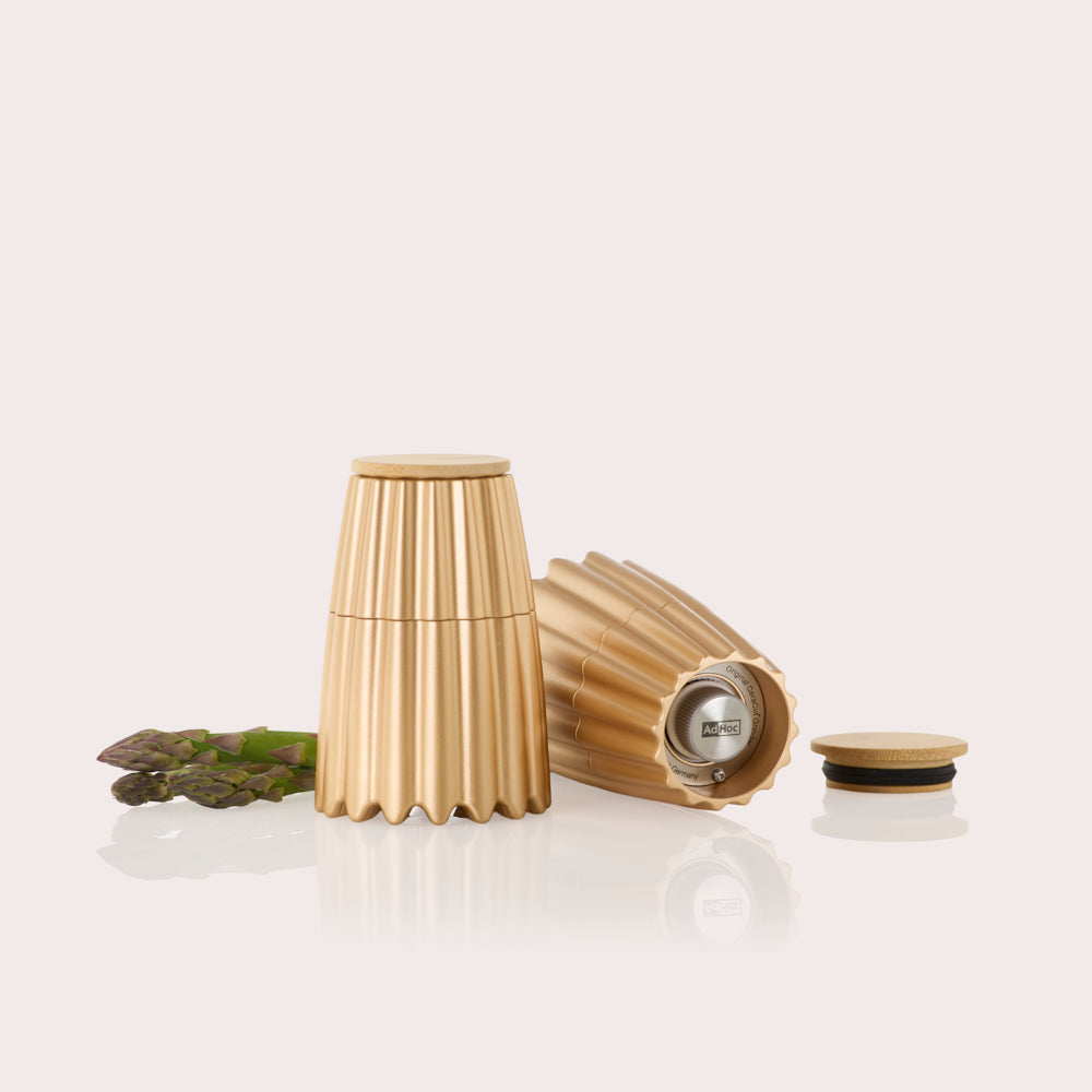 MagTwo magnetic salt and pepper double mill