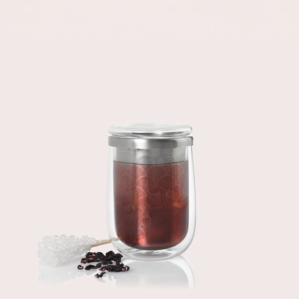 Fusion Glass Teeglas mit Teefilter