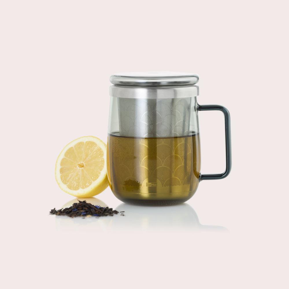 Yuna Teeglas mit Teefilter